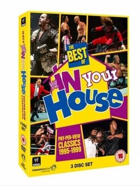 WWE The Best of In Your House 3-Disc DVD Set 🟡🟣🔵 WWE Legends